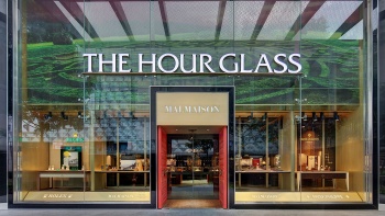 The store front of The Hour Glass