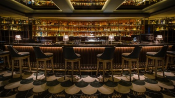 Interior image of Manhattan bar
