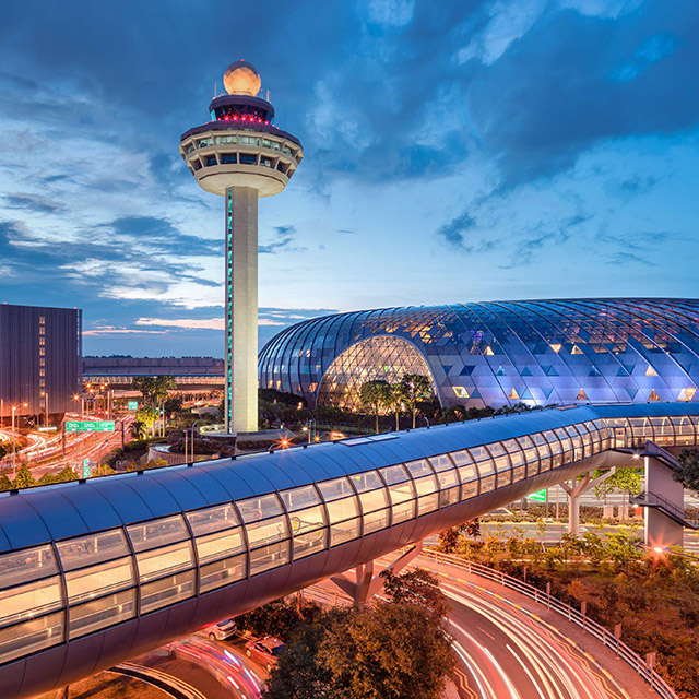 What is special about the Singapore airport?