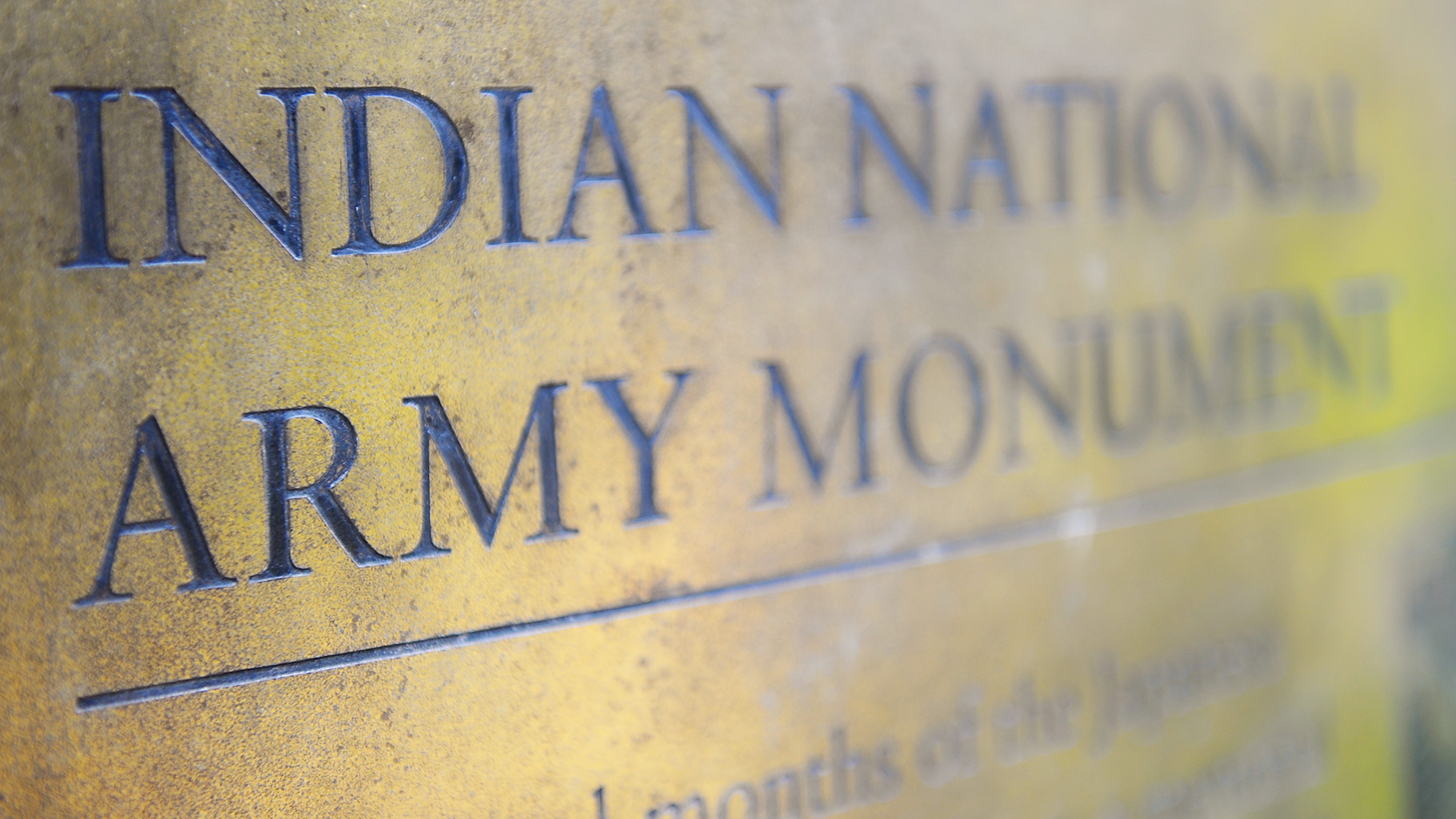 Indian National Army (INA) Monument in Singapore