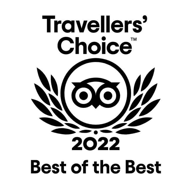2022 Travelers' Choice TripAdvisor.