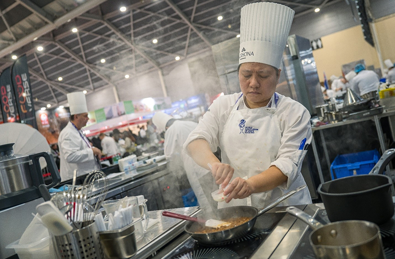 WCC 2024: Chef competes in Global Chefs Challenge Final showcased their extraordinary talent alongside fellow contenders
