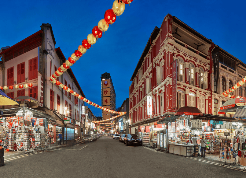 Chinatown Iconic Shopping Street Market