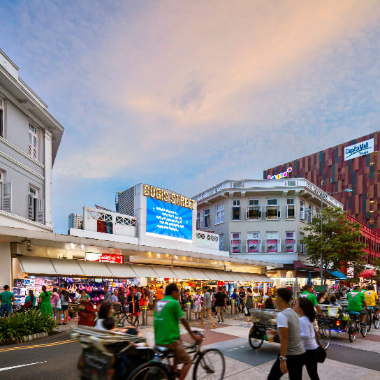  Bugis Street Market of Singapore
