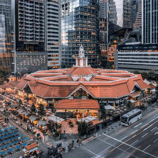 Food Folks store at Lau Pa Sat, Singapore