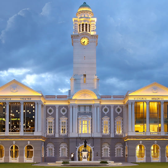 Landscape view of Victoria Concert Hall