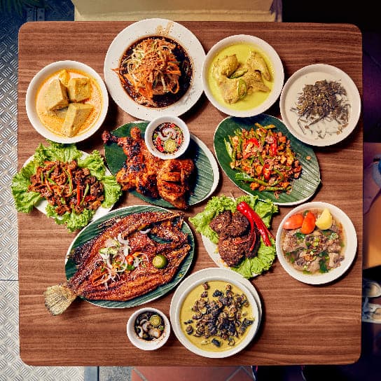 Food Served at Hjh Maimunah