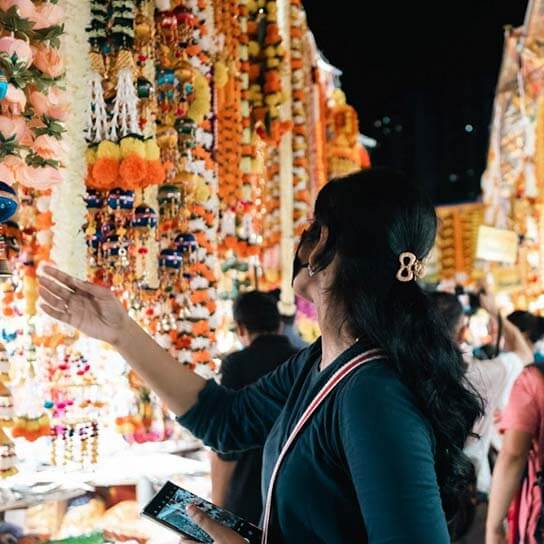Jyoti Flower shop at Little India
