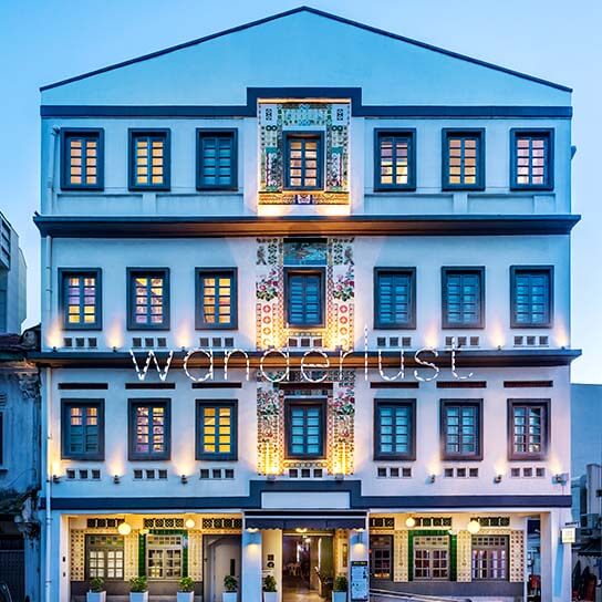 Landscape view of Wanderlust hotel, Little India