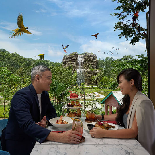 Crimson Restaurant at Mandai Wildlife