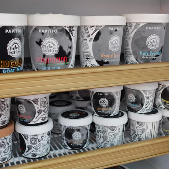 The local farm products of Singapore