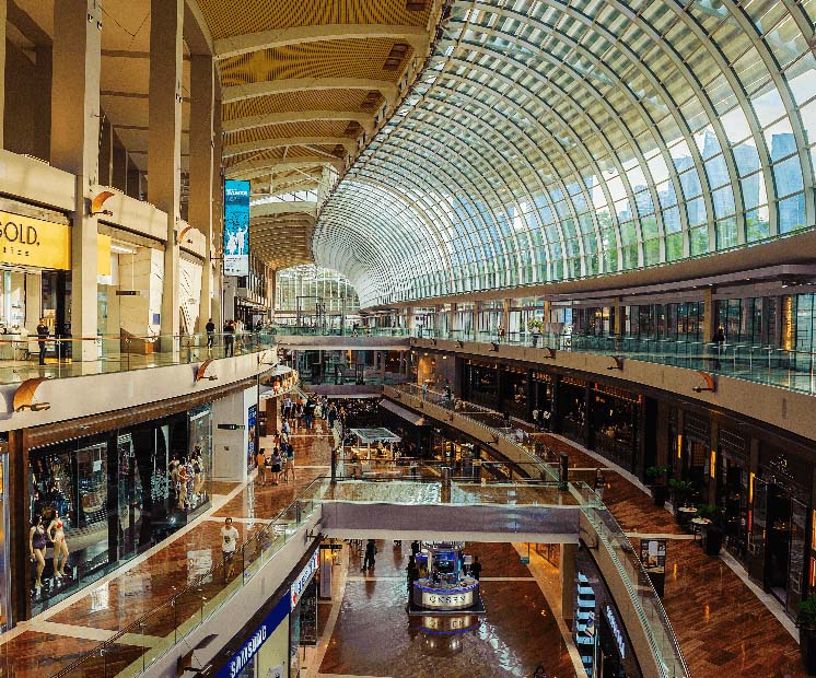 The Luxury Shoppes at Marina Bay Sands