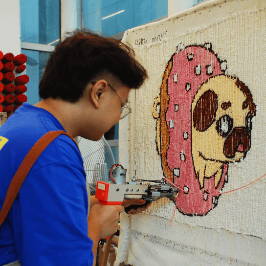 'We Tuft', the best rug tufting workshop in Singapore