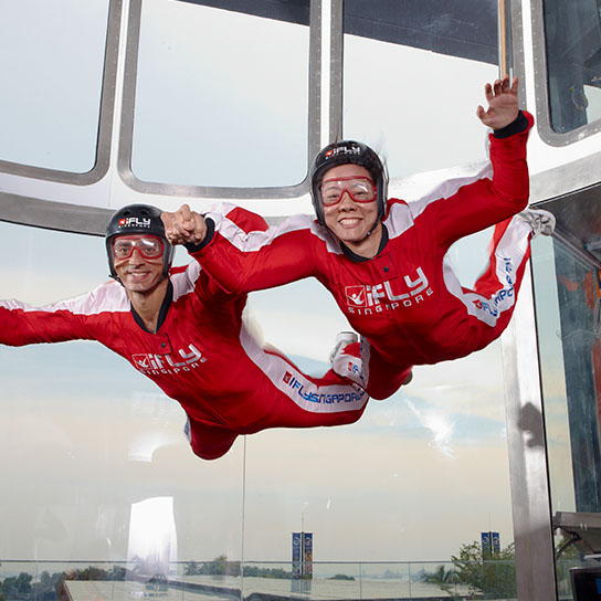 iFly at Sentosa island