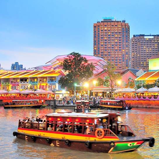 Singapore River Cruise Bumboat