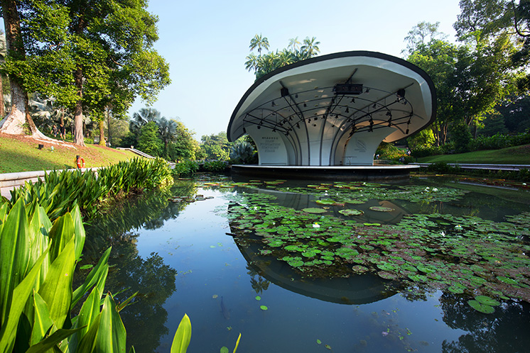 Singapore Botanic Gardens Pond