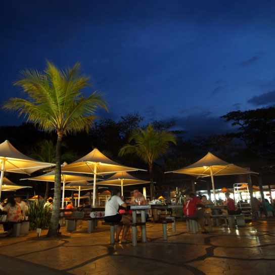 Explore east coast lagoon food village
