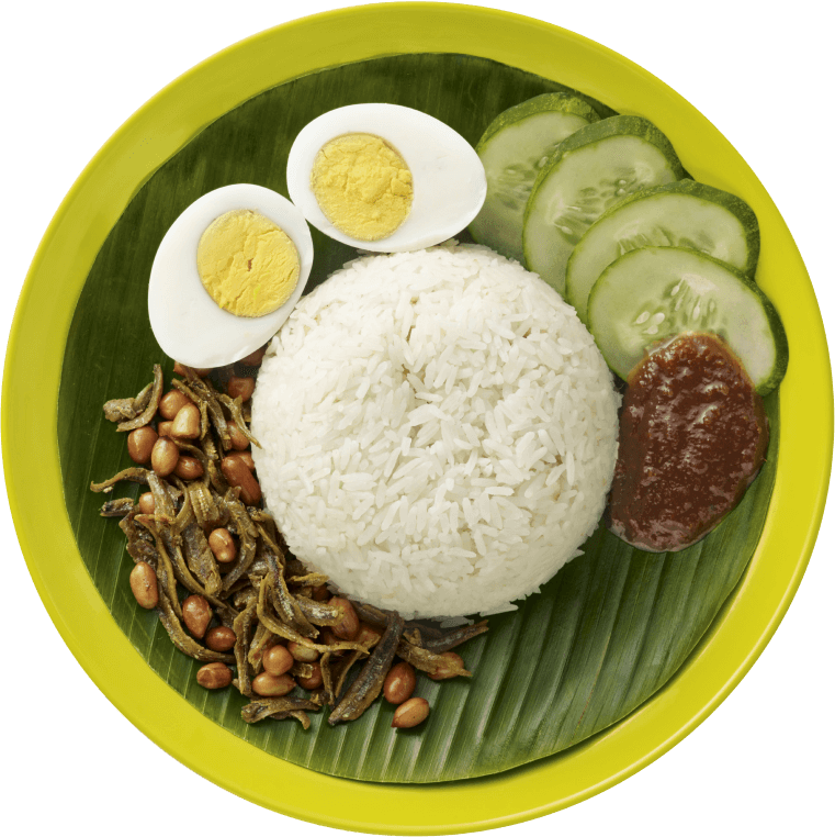 'Nasi lemak' local dish