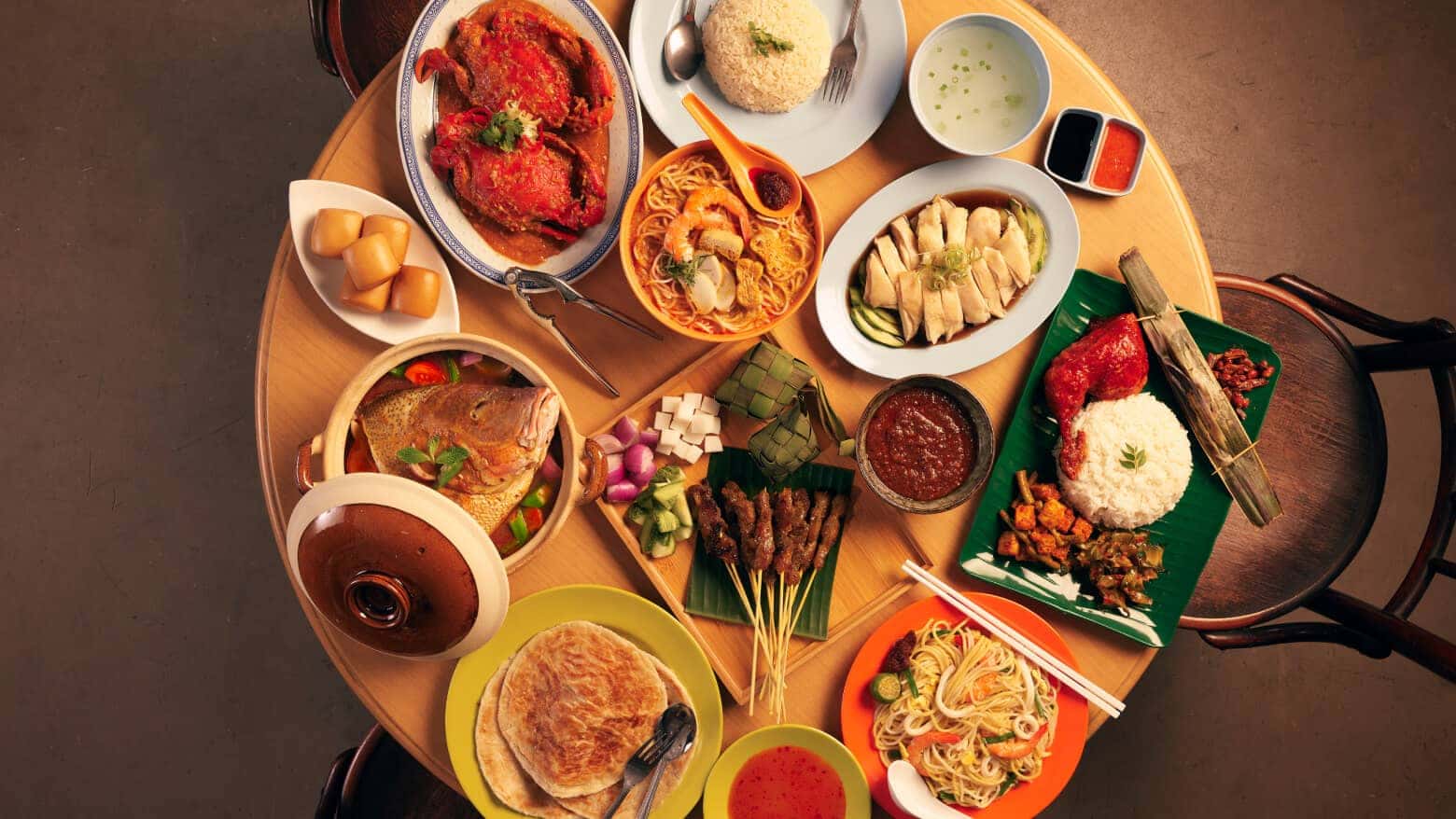 Popular Singaporean local food and drinks