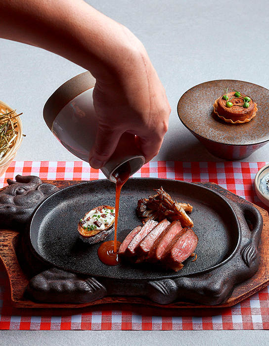 Modern touch on traditional Singaporean cuisine at Labyrinth