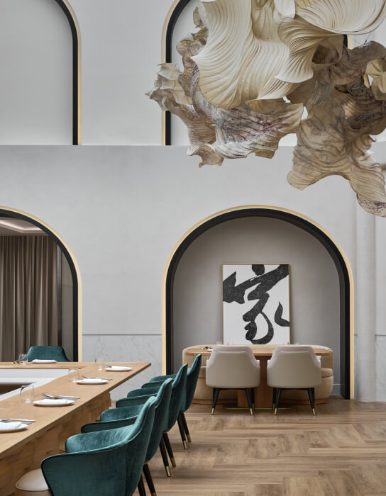Stunning internal view of Born restaurant