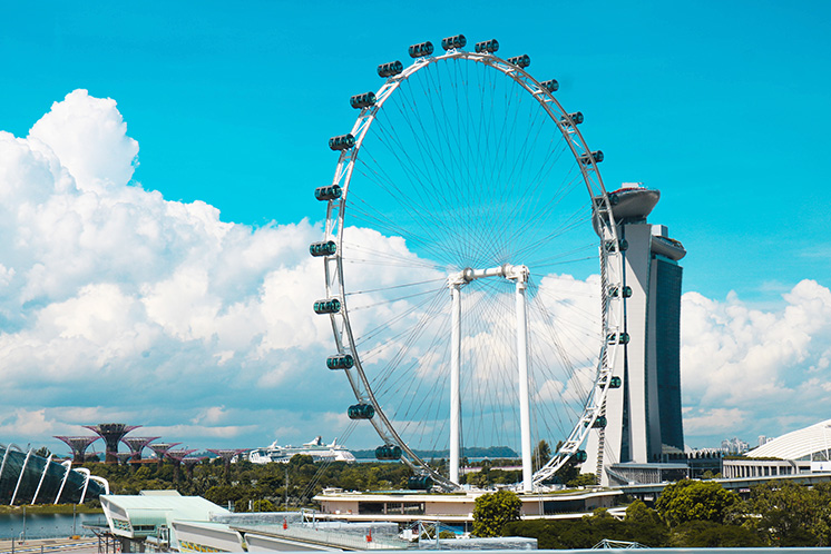 Asia's largest observation wheel 'Singapore Flyer'