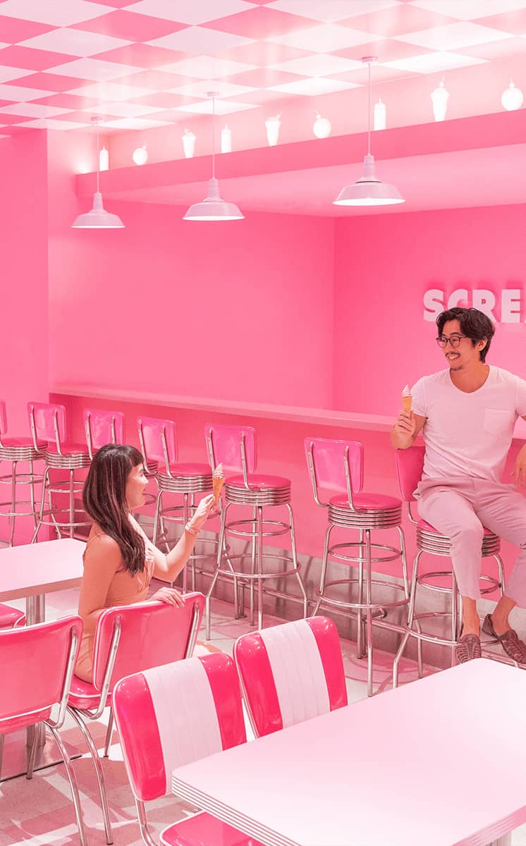 Museum of Ice cream - Indulge in candy colored delights