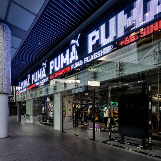 'Puma' Apparel Flagship Duplex store in 313@somerset, Singapore