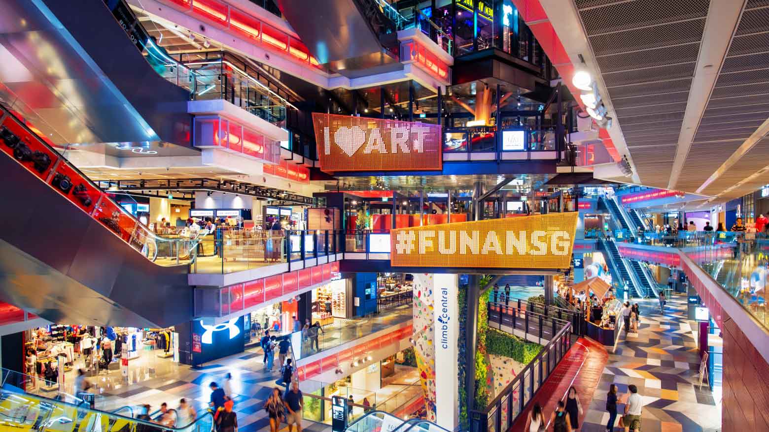 'Retail-tainment' Unique shopping experience in Singapore