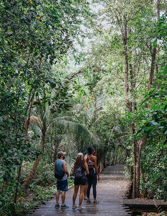 Hiking at Ketam Trail