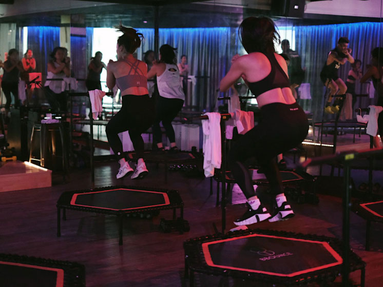 Trampoline Cardio Workout at BBounce Studio