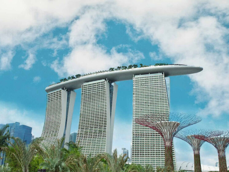 Marina Bay Sands landscape view