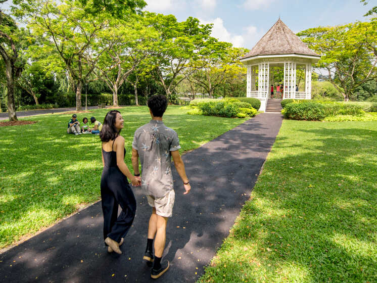 Singapore Botanic Gardens, a world heritage site
