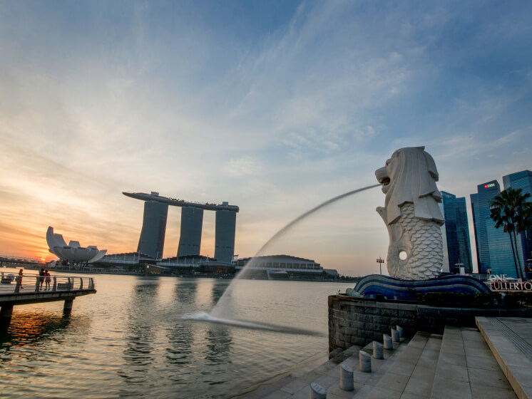 Marina Bay Landscape view