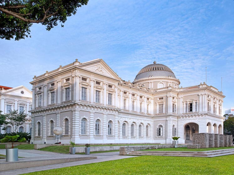 National Museum of Singapore landscape view
