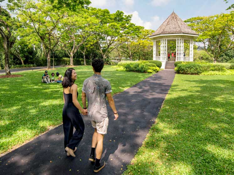 Singapore Botanic Gardens, a world heritage site