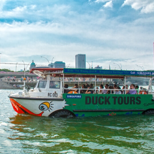 Singapore Famous Hop-on Hop-off DuckTours