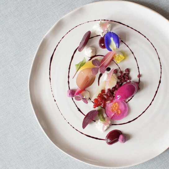 Michelin starred Odette restaurant