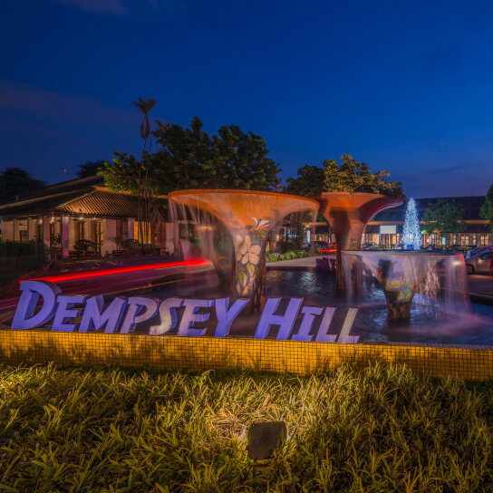 Dempsey Hill offers a slower pace of life