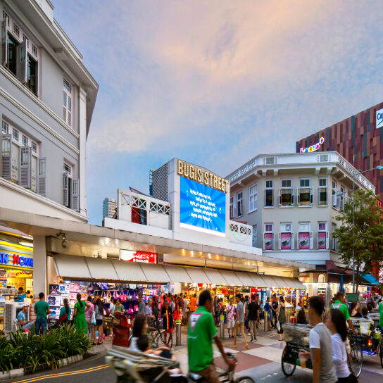 Bugis Street Market of Singapore