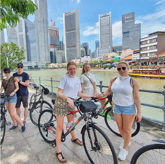Historical Singapore Bicycle Tour - Sustainable Experience