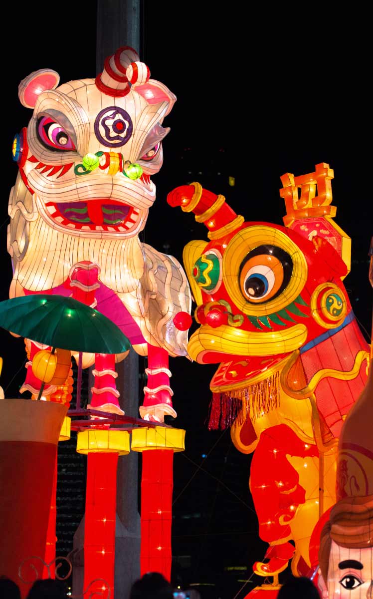 Chinese New Year celebration in Singapore