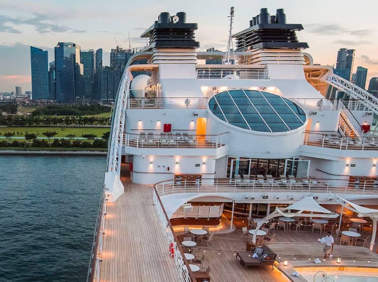 Travel to Singapore on a Cruise ship
