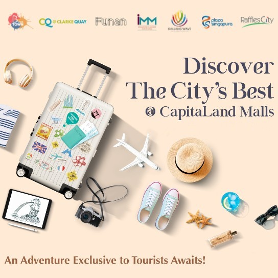 CapitaLand Mall Deals for tourists and exclusive extras for visitors from India