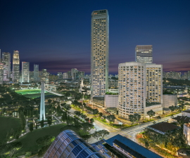 Enjoy Luxury stay with skyline views at Fairmont