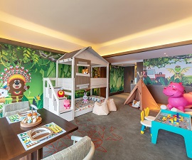 Interactive children's play space at Pan Pacific