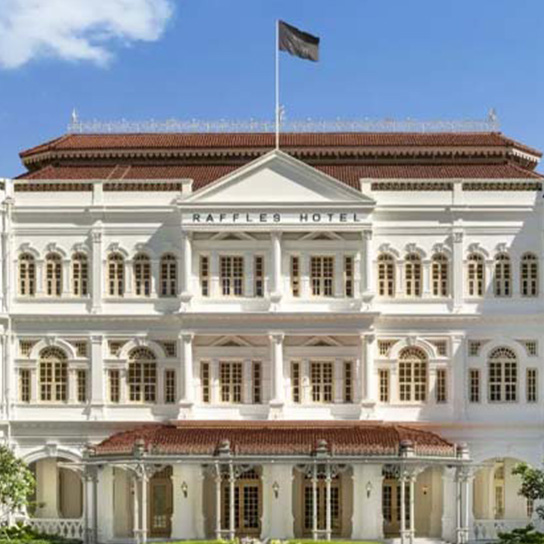 Save 20% on a stay at the iconic Raffles Hotel