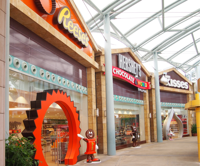 Hershey Chocolate Store at Sentosa