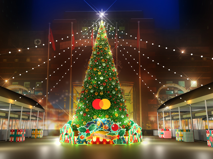 オーチャード・ロードを飾るクリスマス・ライトアップ2025