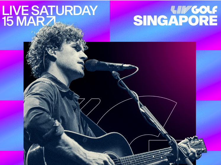 Vance Joy to perform at Liv Golf Singapore